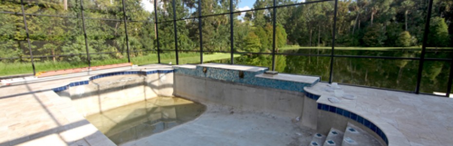 concrete pool construction process