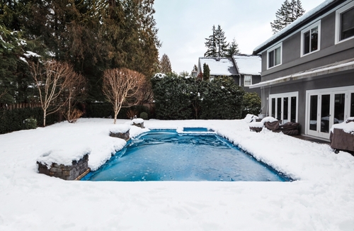 How should I prepare my pool for the winter