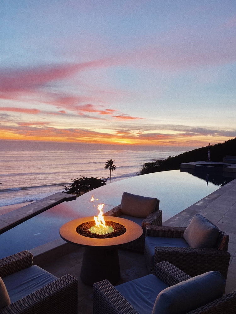 How much does a pool fire pit cost