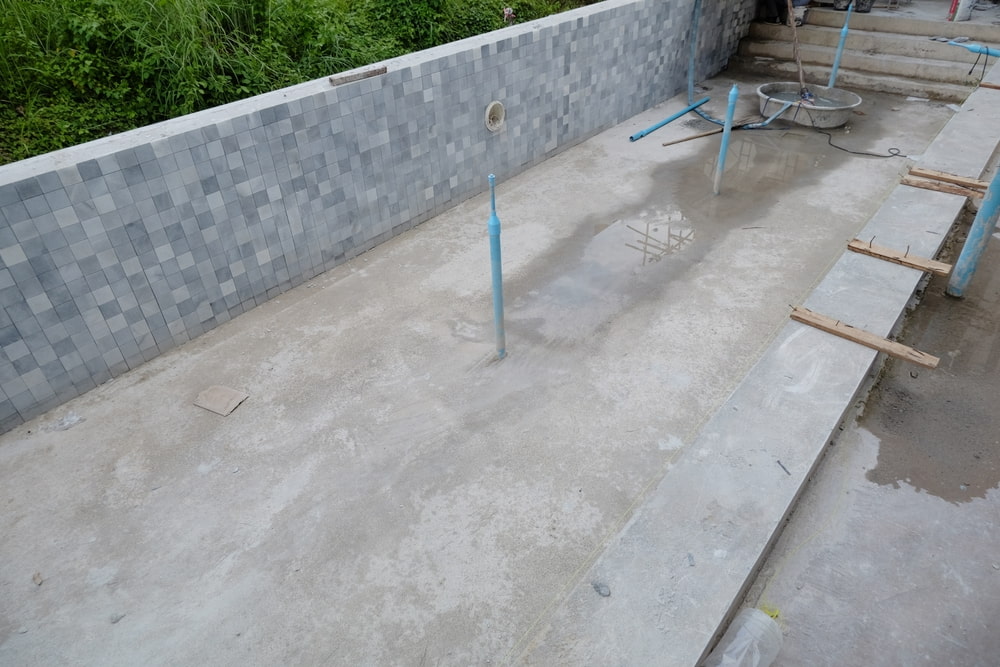 What should you not do when remodeling a pool